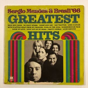 12” LP Vinyl Record  SERGIO MENDES & Brasil ‘66  Greatest Hits